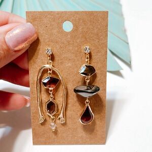 Boho statement earrings #225
